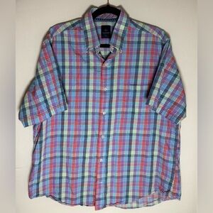 Tailorbyrd short sleeve button down shirt • Men’s XL